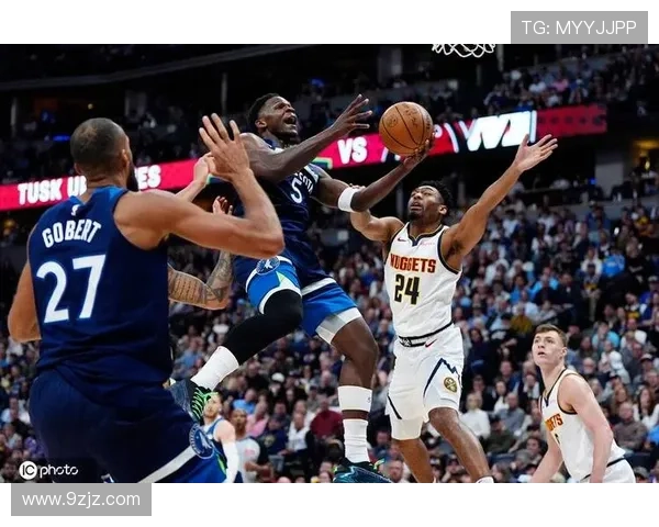 [NBA]爱德华兹29分 森林狼大胜掘金.